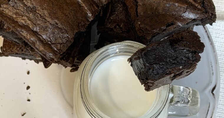 The Ultimate Fudgy Chocolate Brownies.