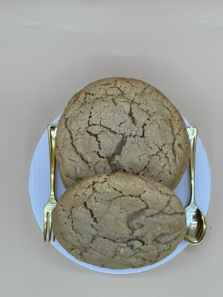 peanut butter cookies on a plate