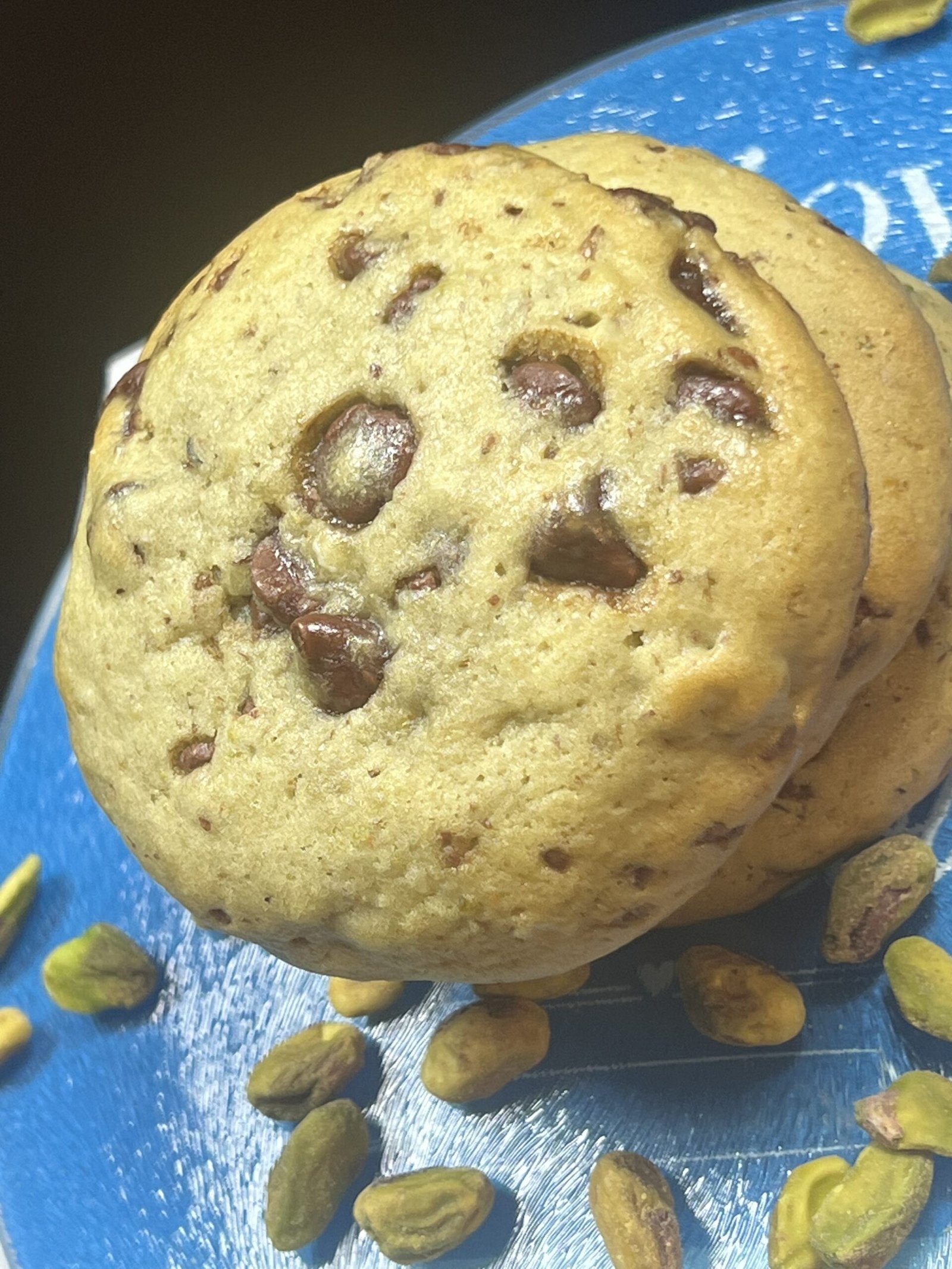 Award-Winning Pistachio Chocolate Chip Cookies!