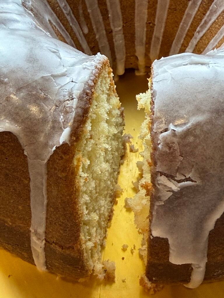 Ultra-Moist Vanilla Bean Sour Cream Pound Cake
